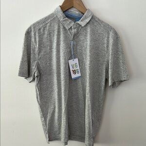 Vintage 1946 Gray Polo Shirt Classic Style